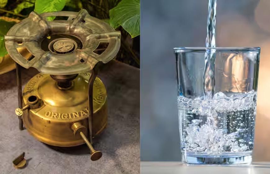 महज 600 रुपये की लागत में दो भाइयों ने मिलकर पानी और केरोसिन से चलने वाला चूल्हा बनाया।