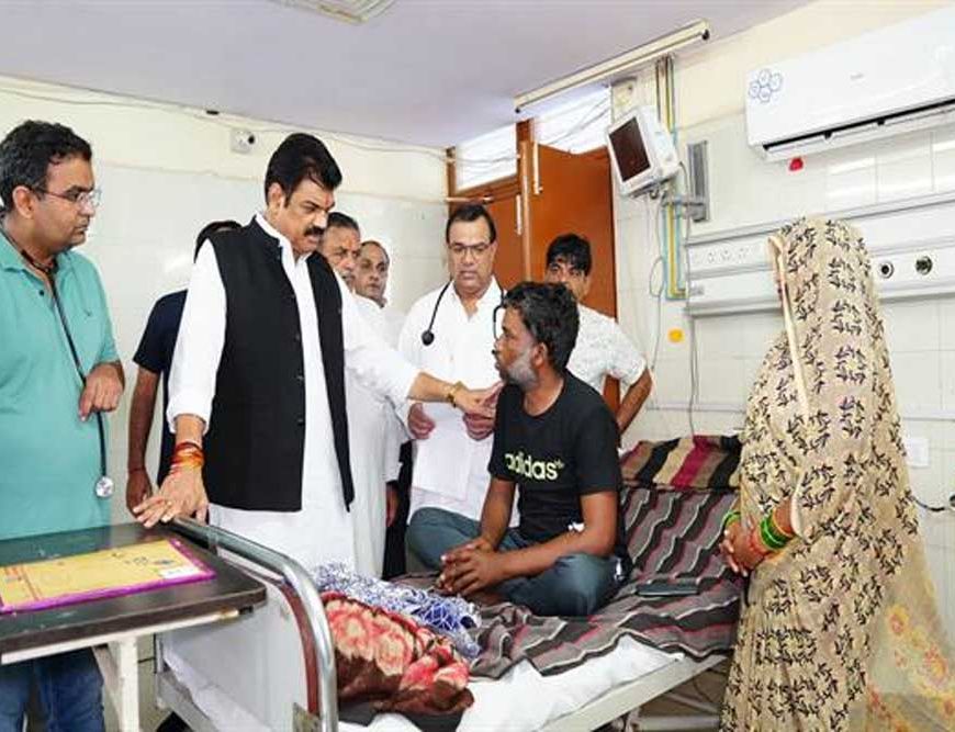 दूषित शराब से पीड़ित परिवार के खाते में तीन दिन के अंदर पहुंचेगी मुआवजा राशि : खाद्य मंत्री  राजपूत