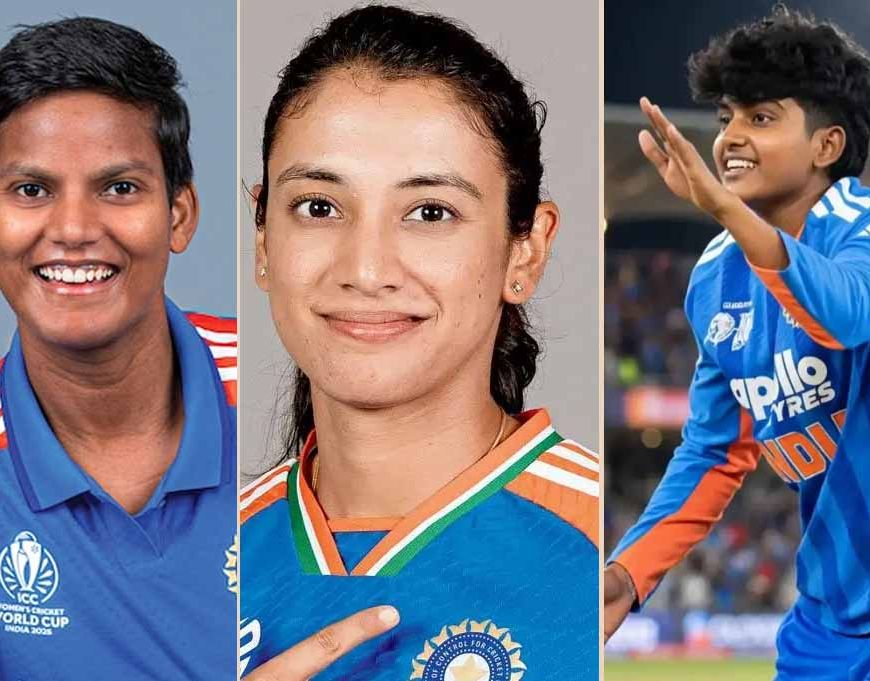 ICC टी20 रैंकिंग में श्री चरणी ने रचा इतिहास, दीप्ति शर्मा ने लगाई लंबी छलांग