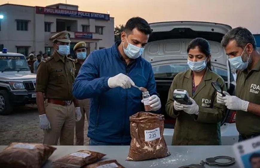 पटना में ब्राउन शुगर में पैरासिटामोल मिलाने का शक, पुलिस ने जांच तेज की