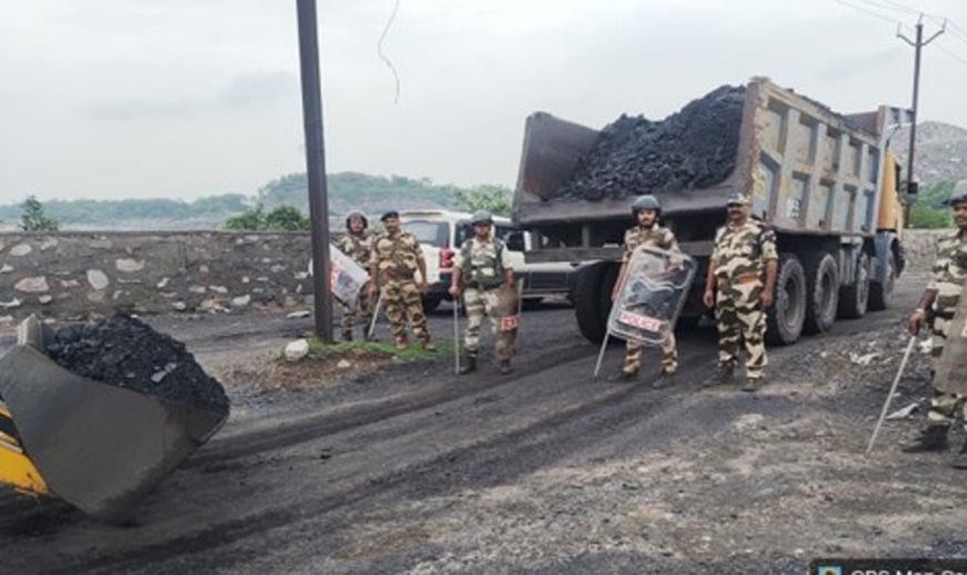 चतरा की आम्रपाली कोल माइंस की सुरक्षा 18 सितंबर से CISF के हवाले, 200 जवान संभालेंगे मोर्चा