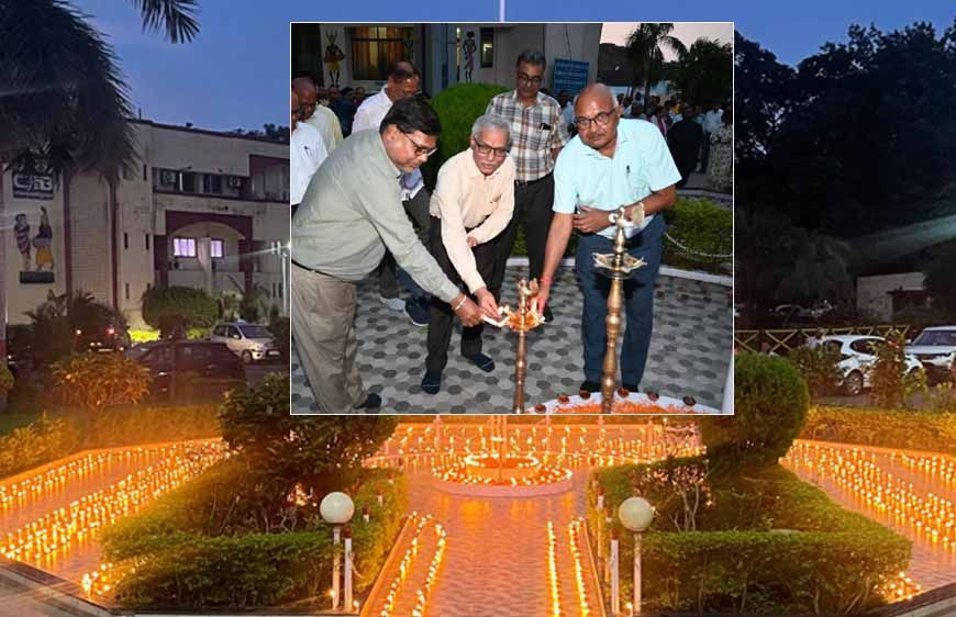 पॉवर कंपनी में प्रबंध निदेशकों ने जलाया  सेवा संकल्प का दीया‘