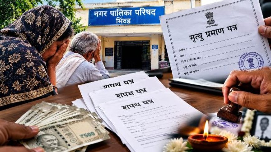 मृत्यु प्रमाण पत्र बनवाना बना परेशानी का सबब, 1150 रुपये तक का अतिरिक्त खर्च
