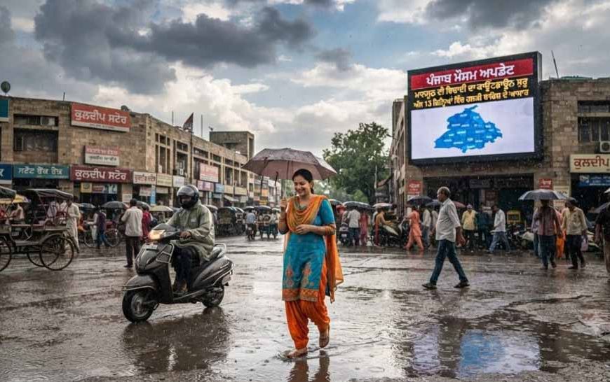 पंजाब से मानसून की विदाई शुरू, आज कुछ जिलों में छिटपुट बारिश के आसार