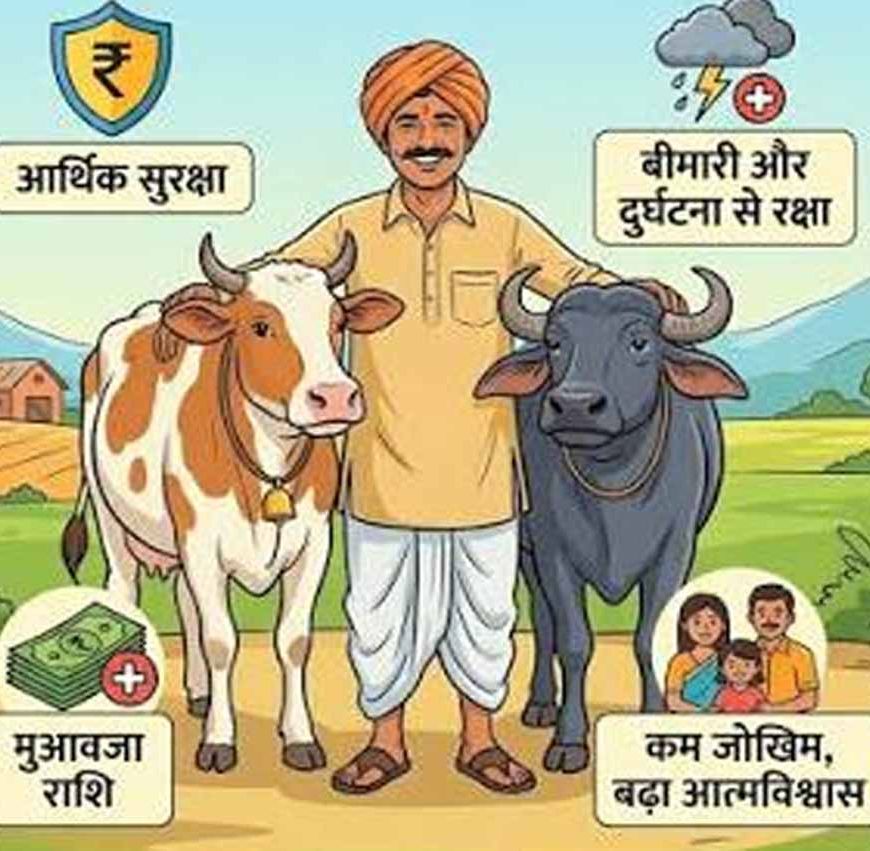 हरियाणा में पशुधन बीमा योजना का लाभ, 19.19 लाख पशुओं का हुआ इंश्योरेंस
