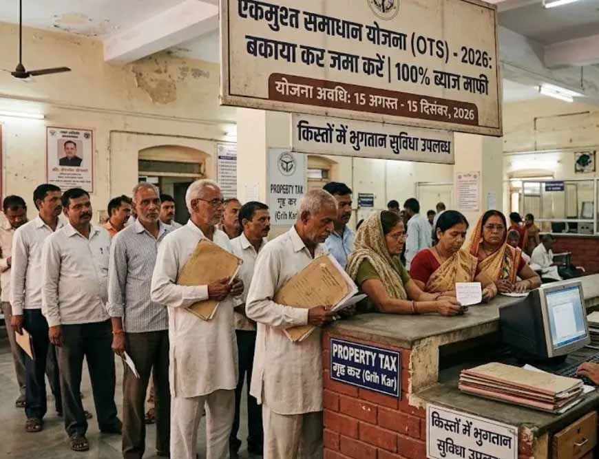 योगी सरकार की ओटीएस योजना से शहरी करदाताओं को बड़ी राहत, 31.06 करोड़ रुपये की ब्याज माफी