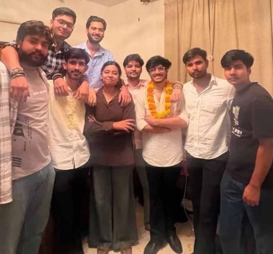 DU छात्रसंघ चुनाव में छत्तीसगढ़ के पीयूष जायसवाल की जीत, 674 वोटों से बने विजेता