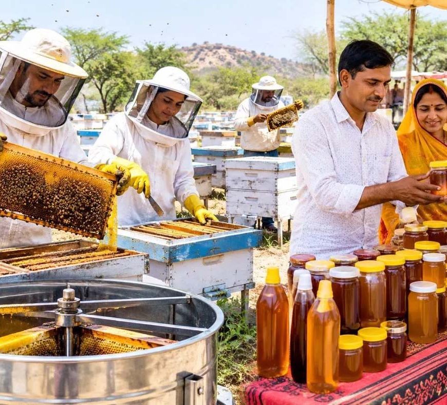 राजस्थान में 17.5 करोड़ से बनेंगे मधुमक्खी एक्सीलेंस सेंटर, युवाओं को मिलेगा प्रशिक्षण और रोजगार