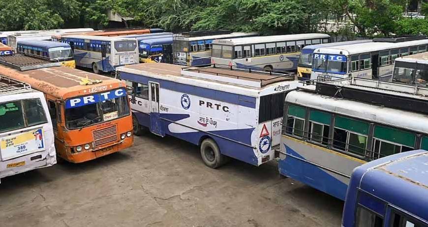 पंजाब में कल से सरकारी बसों का चक्काजाम, 5500 कर्मचारी हड़ताल पर