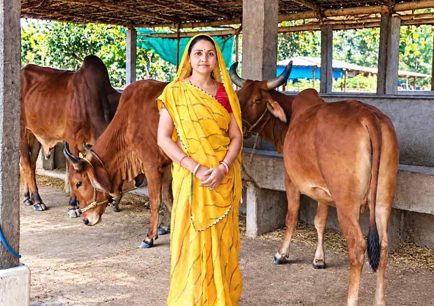 स्व सहायता समूह से जुड़कर आत्मनिर्भर बनीं मीना दीदी