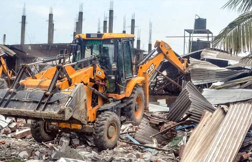भोपाल के बावड़िया में 22 अवैध मकानों पर कार्रवाई, 15 दिन में खुद तोड़ने के निर्देश