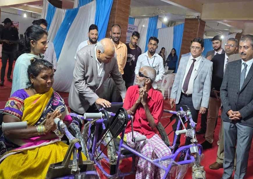 सेवा की कहानी: सहायक उपकरणों से दिव्यांगजनों को मिला संबल, आत्मनिर्भरता की ओर बढ़ा कदम
