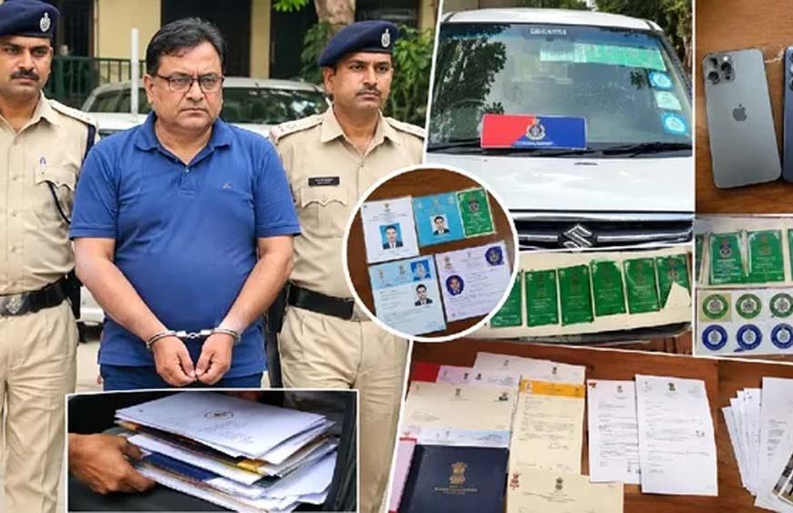 खुद को गृह विभाग का अंडर सेक्रेटरी बताकर पुलिस पर जमाता था धौंस, फर्जी अफसर गिरफ्तार