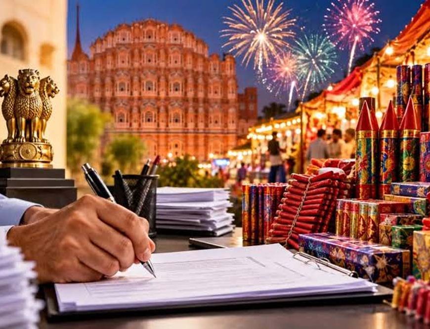 जयपुर में पटाखा दुकान के लाइसेंस के लिए आवेदन शुरू, 25 सितंबर है आखिरी तारीख