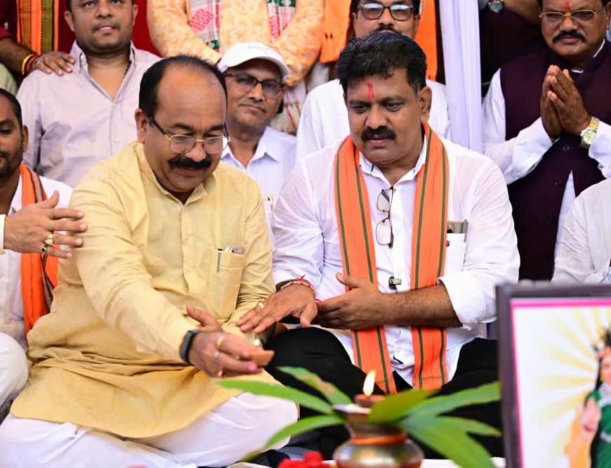 उप मुख्यमंत्री अरुण साव और विजय शर्मा ने रखी कवर्धा के नए स्वरूप की नींव, 54 करोड़ से बनेगी 4 लेन सड़क