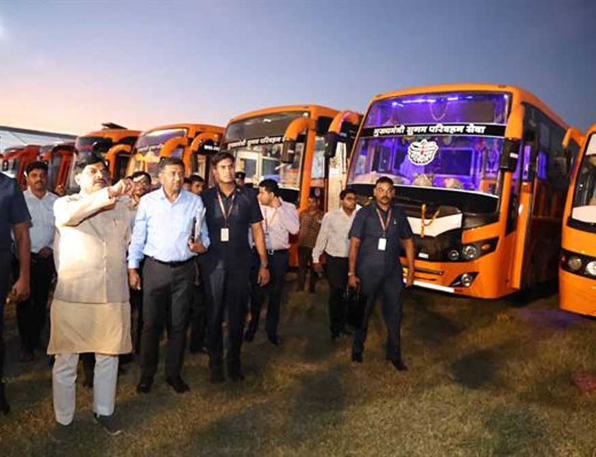 मुख्यमंत्री सुगम परिवहन सेवा शुभारंभ कार्यक्रम की तैयारियां पूर्ण