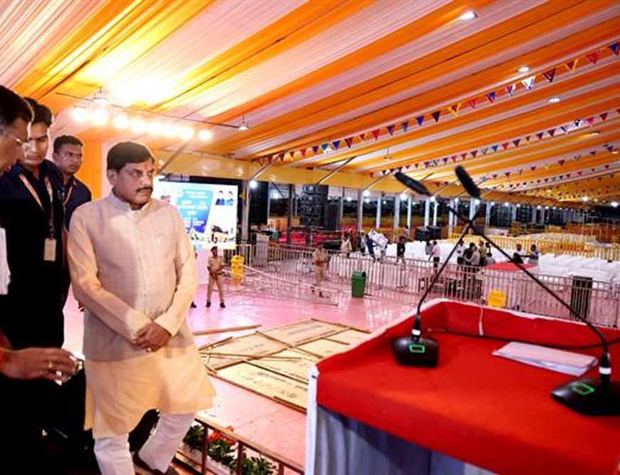 मुख्यमंत्री सुगम परिवहन सेवा शुभारंभ कार्यक्रम की तैयारियां पूर्ण