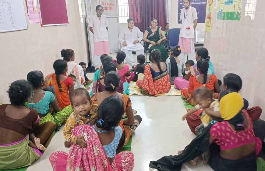 सेवा की कहानी : पोषण पुनर्वास केंद्र से लौट रही बच्चों के चेहरे की मुस्कान