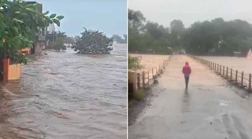 उमरिया-शहडोल में भारी बारिश का कहर, डिंडौरी में बाढ़ जैसे हालात; कई जगह अलर्ट