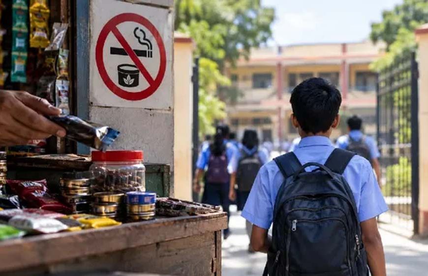 रांची के स्कूलों के आसपास धड़ल्ले से तंबाकू बिक्री? कानून के बावजूद सवाल