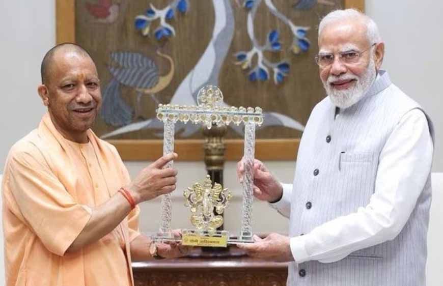 PM मोदी से मिले CM योगी, PM आवास पर लंबी बैठक; इन अहम मुद्दों पर हुई चर्चा