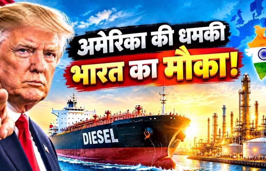 ट्रंप का बड़ा दांव! US डीजल एक्सपोर्ट पर लग सकता है बैन, दुनिया में बढ़ेगा ईंधन संकट का खतरा