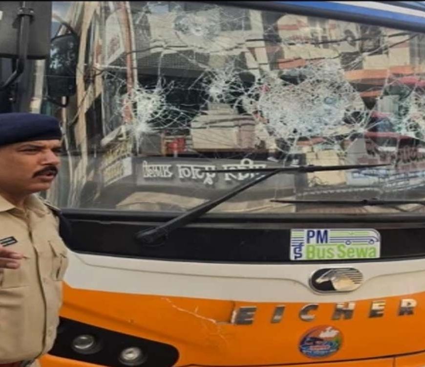 इंदौर में बेकाबू सिटी बस ने 4 लोगों को रौंदा, एक की मौत; 3 गंभीर