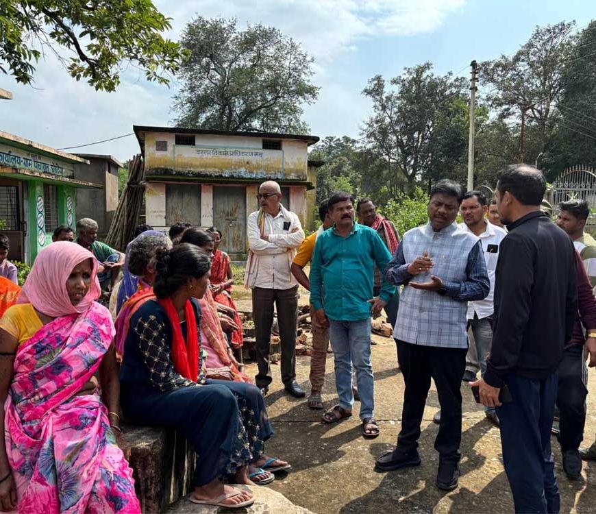 वन मंत्री  केदार कश्यप ने बस्तर के बाढ़ प्रभावित क्षेत्रों का लिया जायजा