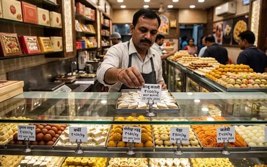 यूपी में मिठाई खरीदने वालों के लिए बड़ा बदलाव, 15 अक्टूबर से ‘यूज बाई डेट’ अनिवार्य