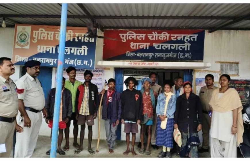 बलरामपुर में गाय की हत्या कर मांस खाने का आरोप, 4 कटे पैर मिलने से खुला मामला; 9 गिरफ्तार
