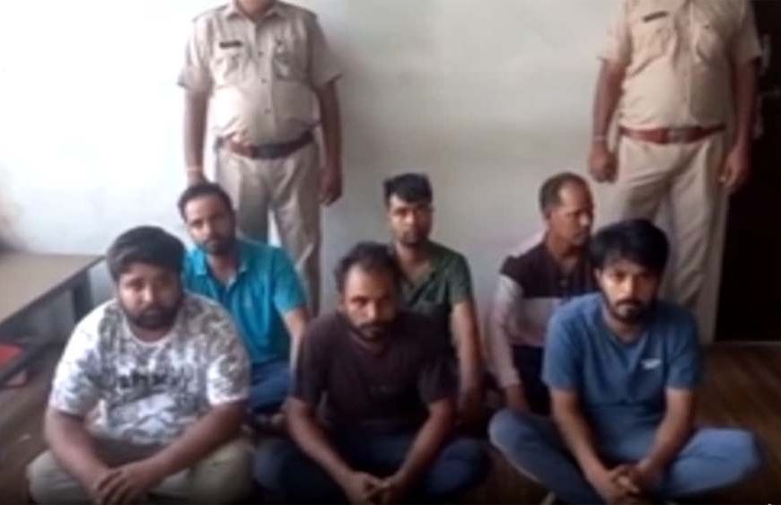 मंदसौर में साइबर ठगी गिरोह का पर्दाफाश, 6 आरोपी गिरफ्तार