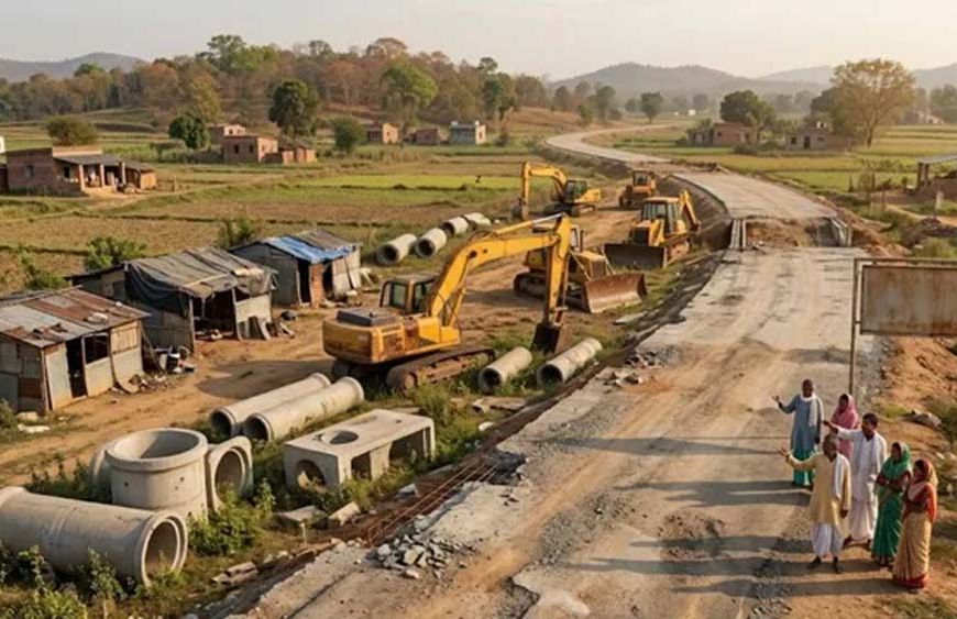रांची में 122 करोड़ की सड़क योजना अटकी, 4 साल से निर्माण का इंतजार