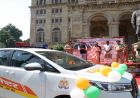 यूपी पुलिस के बेड़े में शामिल हुए 87 नए इंटरसेप्टर वाहन