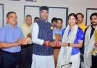 एशियन गेम्स पदक विजेता आशी-ऐश्वर्य से मिले मंत्री सारंग, बोले- 6 साल की उम्र से तराशेंगे खेल प्रतिभाएं
