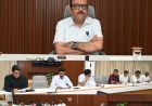 माननीय राष्ट्रपति महोदय के प्रस्तावित छत्तीसगढ़ प्रवास की तैयारियों को लेकर मुख्य सचिव की अध्यक्षता में उच्च स्तरीय समीक्षा बैठक आयोजित
