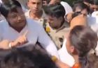 लखनऊ  में यूपी कांग्रेस मुख्यालय पर हंगामा, अजय राय और ममता चौधरी के समर्थक आमने-सामने