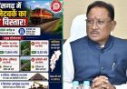विष्णुदेव साय बोले- रेल नेटवर्क के विस्तार से साकार होगा विकसित छत्तीसगढ़ का सपना