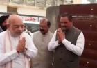 अमित शाह गुरदासपुर में विक्रमजीत के परिवार से मिले, अब परविंदर झोटा के घर जाएंगे