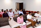 लोक निर्माण विभाग के सचिव ने निर्माण कार्यों की प्रगति की समीक्षा की