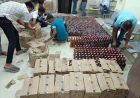 दरभंगा में शराब तस्करी का बड़ा खुलासा, टाइल्स गोदाम से 459 कार्टन विदेशी शराब बरामद