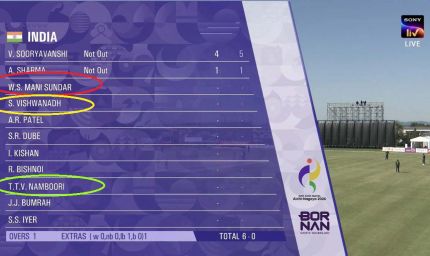 Asian Games 2026: स्कोरकार्ड पर क्यों दिखे वॉशिंगटन सुंदर और तिलक वर्मा के अलग नाम? जानें पूरा मामला