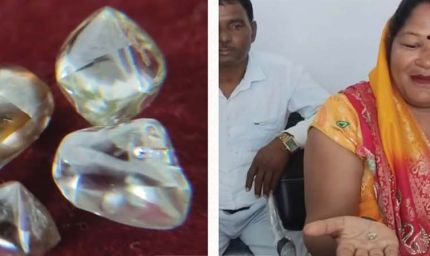 पन्ना में चमकी गुड्डी की किस्मत, एक ही खदान से मिले 4 हीरे; कीमत करीब 10 लाख