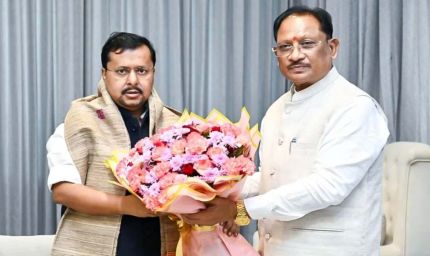 CM साय ने BJP राष्ट्रीय अध्यक्ष नितिन नबीन से की मुलाकात, कई मुद्दों पर हुई चर्चा