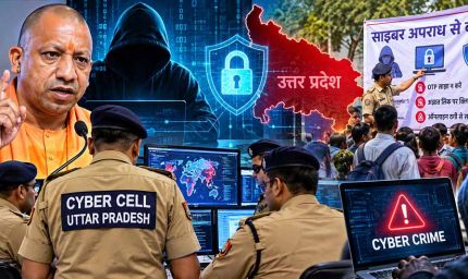 साइबर ठगों पर यूपी पुलिस का डिजिटल वार, ठगी की रकम रोकने की दर राष्ट्रीय औसत से आगे