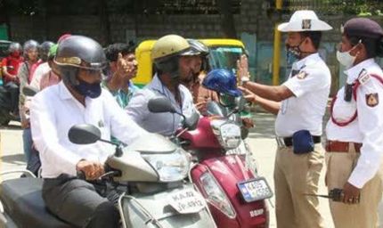 श्रीनगर में ट्रैफिक नियम तोड़ने वालों की खैर नहीं, 3 महीने में कटे 52,545 चालान