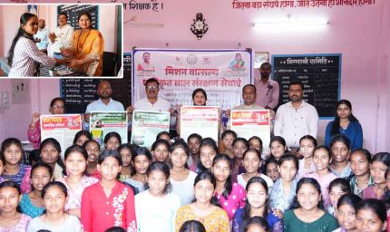 बालोद के आदिवासी कन्या छात्रावास का डॉ. वर्णिका शर्मा ने किया औचक निरीक्षण