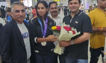 एशियाई खेलों में हरियाणा का दबदबा, 85 में से 32 पदक जीतकर लौटे खिलाड़ियों का जोरदार स्वागत