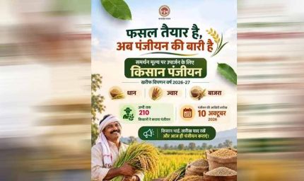समर्थन मूल्य पर धान, ज्वार एवं बाजरा उपार्जन के लिये 3 लाख से अधिक किसानों ने कराया पंजीयन : मंत्री राजपूत