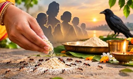 पितृ पक्ष में चीटियों को आटा-चीनी खिलाने से क्या होता है? जानें धार्मिक मान्यताओं से जुड़े रहस्य