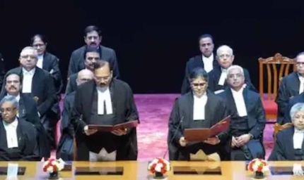 सुप्रीम कोर्ट में 3 नए जजों ने ईश्वर के नाम पर ली शपथ, अब 37 में सिर्फ 3 महिला जज